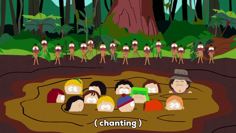 stan marsh chanting GIF by South Park 