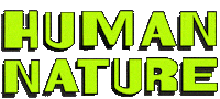 Humannature Sticker by BLOND:ISH