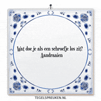 Humor Werk GIF by Tegelspreuken.nl