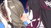 Girlfriend Kissing GIF