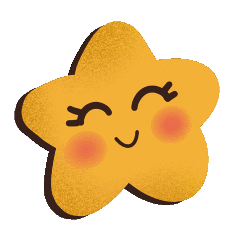 erialv star adorable shine alegria Sticker