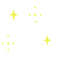 Sparkle Glow Sticker by おちょう