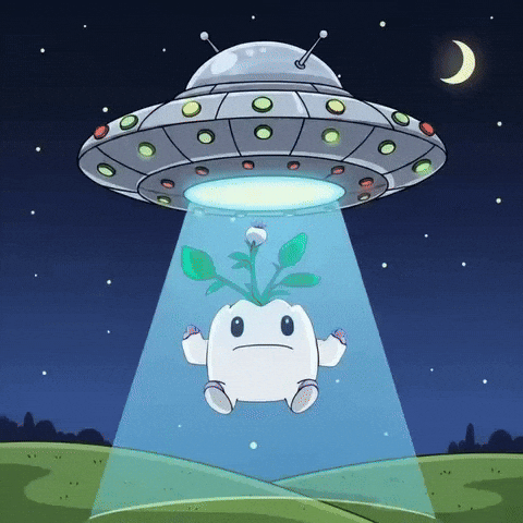 Flying Saucer Aliens GIF by Magic Eden