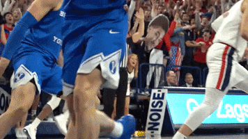GonzagaBulldogs celebration basketball high five gonzaga GIF