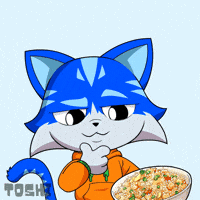Cat Bowl GIF by Toshithecat