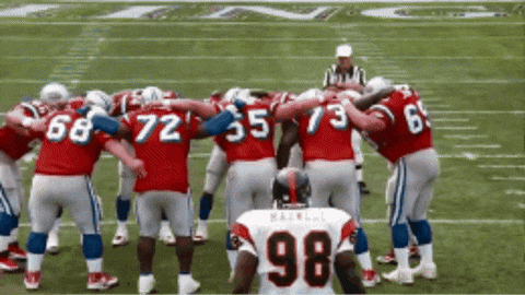 tobromas giphygifmaker huddle the replacements GIF