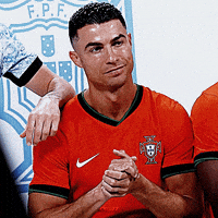 Excited Cristiano Ronaldo GIF