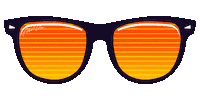 80s outrun Sticker by Arkadia1981