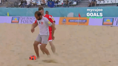 Beach Soccer Mycujoo GIF by ELEVEN SPORTS