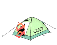 Festival Camping Sticker by VICE Nederland