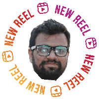 Jay Patel Sticker by BORN ON INSTAGRAM