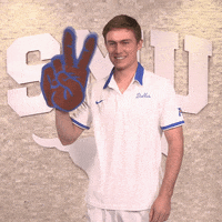 Mens Tennis GIF by SMU Mustangs