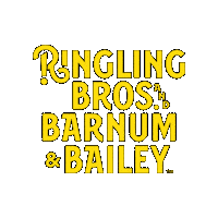 The Greatest Show On Earth Circus Sticker by Ringling Bros. and Barnum & Bailey