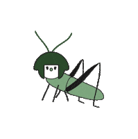 Jump Character Sticker