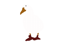 Duck Wrinkle Sticker
