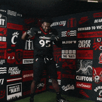Cincinnati Football GIF by Cincinnati Bearcats