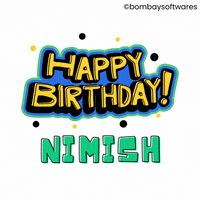 Excited Happy Birthday GIF by Bombay Softwares