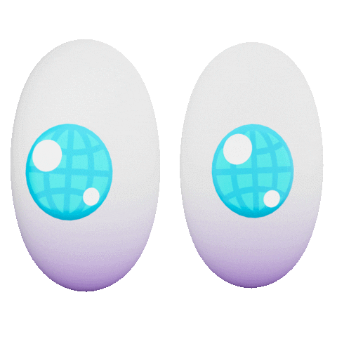 3_land giphyupload eyes look emoji Sticker