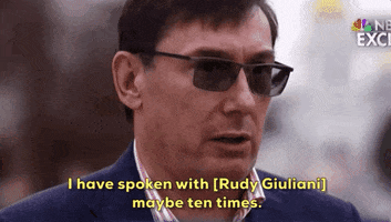 news rudy giuliani yuri lutsenko i have spoken with him maybe ten times GIF
