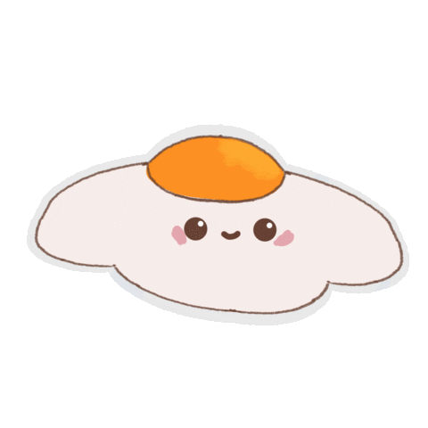 Breakfast Egg Sticker