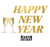 New Year Party Sticker by Vista Rooms