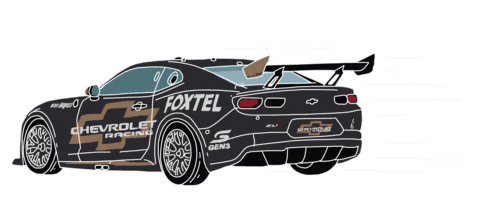 Racing Cars Sticker by mitchrevsgallery