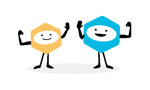 High Five Flex Sticker by Precision Nutrition