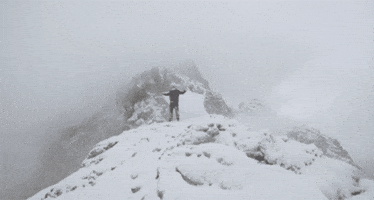 Rocky Mountains Snow GIF by Jan Metternich