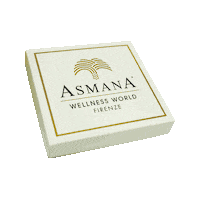 Asmana_Wellness_World christmas logo gold world Sticker