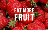 fruit eat clean GIF