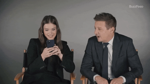 Hailee Steinfeld Marvel GIF by BuzzFeed