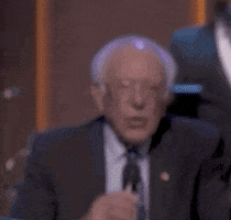 Excited Jimmy Fallon GIF by Bernie Sanders
