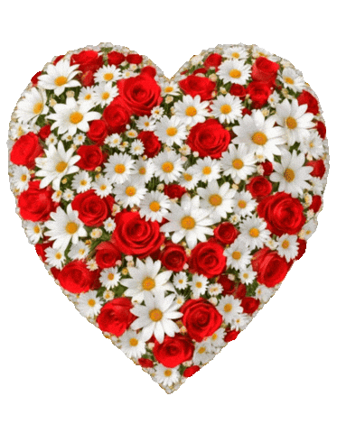 Love You Hearts Sticker