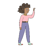 Standing Sticker by Franziska Höllbacher