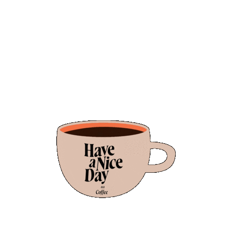 Good Morning Sticker by Have a Nice Day Coffee