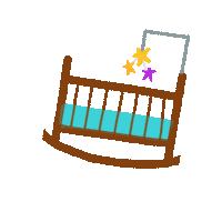 Baby Sleep Sticker by A dormir angelito