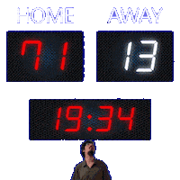 13 Away Sticker