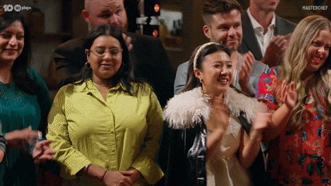 Clap Celebrate GIF by MasterChefAU
