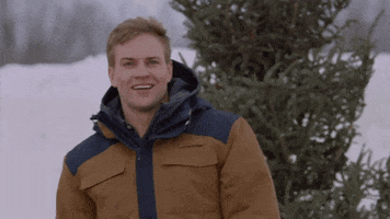 Ice Skating Reaction GIF by Hallmark Channel