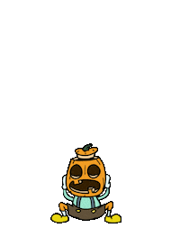 Jack-O-Lantern Dance Sticker by Chris Timmons