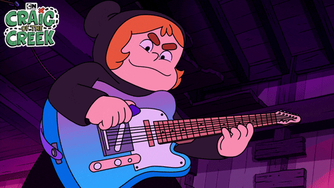 Craig Of The Creek Guitar GIF by Cartoon Network