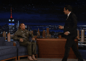 High Five Jimmy Fallon GIF by The Tonight Show Starring Jimmy Fallon