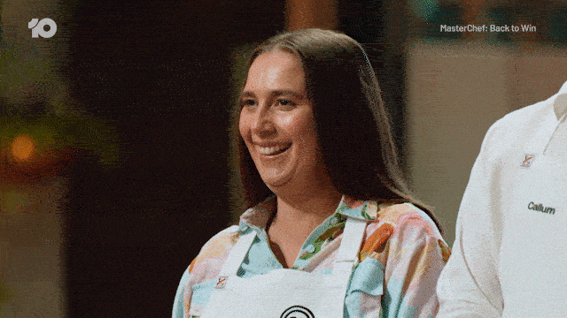 Excited Clapping GIF by MasterChefAU