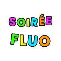Soiree Fluo Sticker by BIGAJUMP