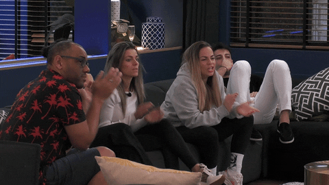 Friends Reaction GIF by Big Brother 2022