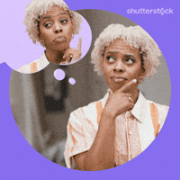 Let Me Think About It GIF by Shutterstock