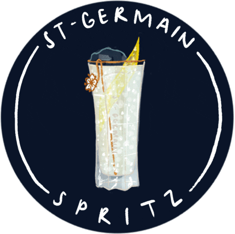 Cocktail Spritz Sticker by ST~GERMAIN