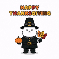 Autumn Leaves Thanksgiving GIF by Kanpai Pandas