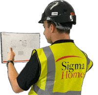 SigmaHomes thumbs up thumbsup sigma homes sigmahomes Sticker