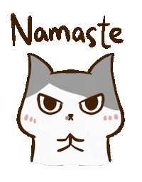 Thanks Namaste Sticker by yomoyeah
